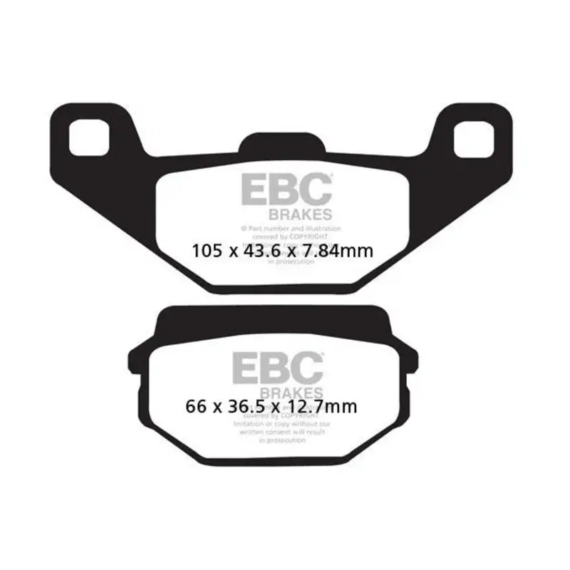 BRAKE PAD FA SERIES ORGANIC