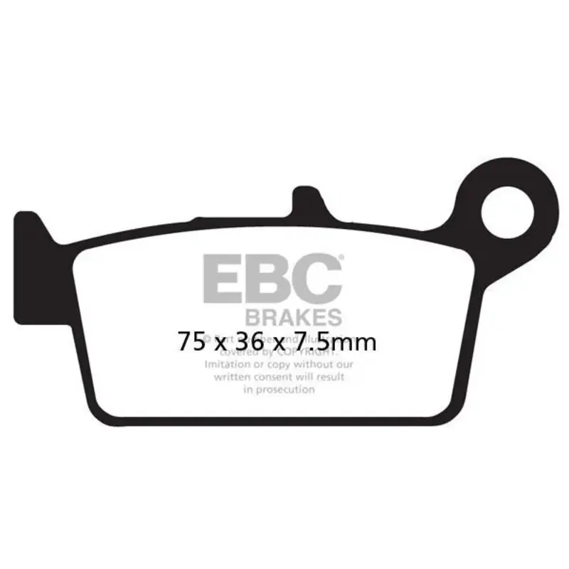 BRAKE PAD SFA SERIES ORGANIC SCOOTER