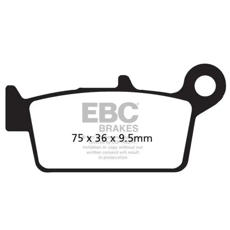 BRAKE PAD SFA SERIES ORGANIC SCOOTER