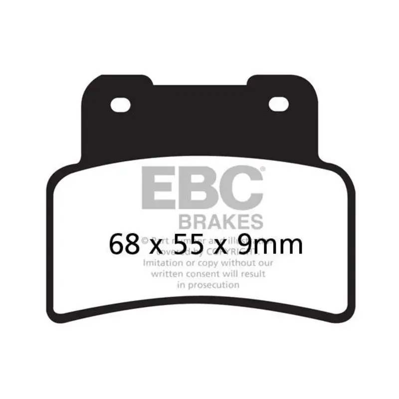 BRAKE PAD SFA SERIES ORGANIC SCOOTER