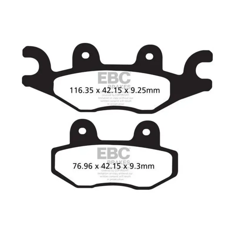 BRAKE PAD SFA SERIES ORGANIC SCOOTER