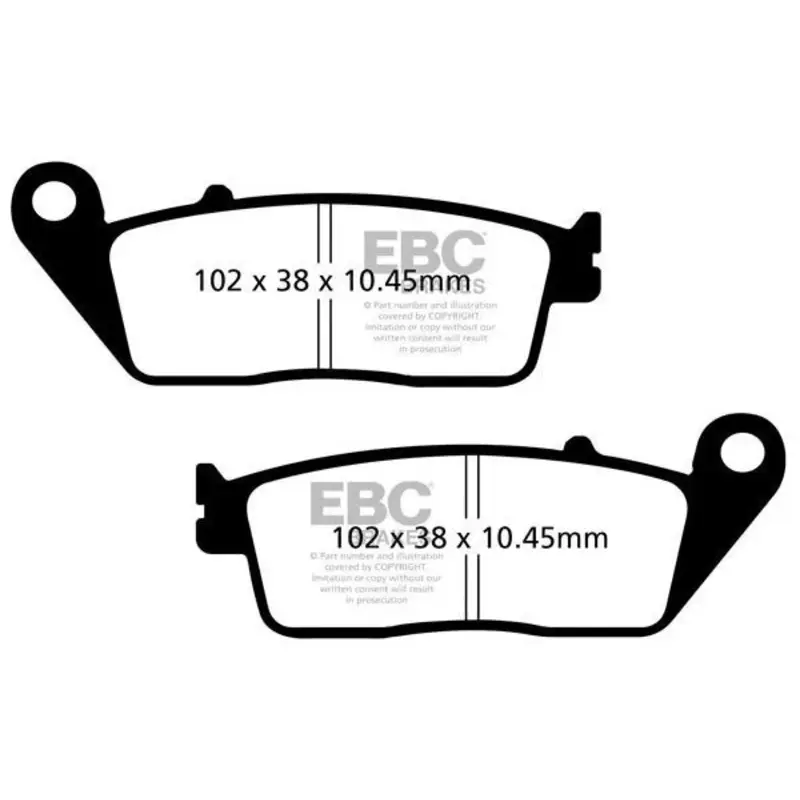 BRAKE PAD SFA SERIES ORGANIC SCOOTER