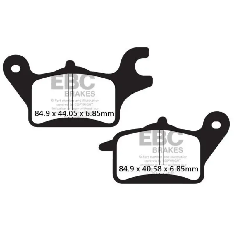 BRAKE PAD SFA SERIES ORGANIC SCOOTER