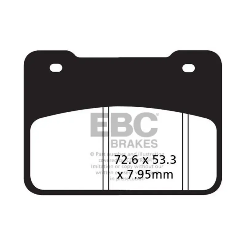 BRAKE PAD SFA SERIES ORGANIC SCOOTER