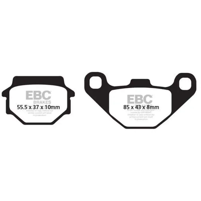 BRAKE PAD SFAC SERIES CARBON FIBER SCOOTER