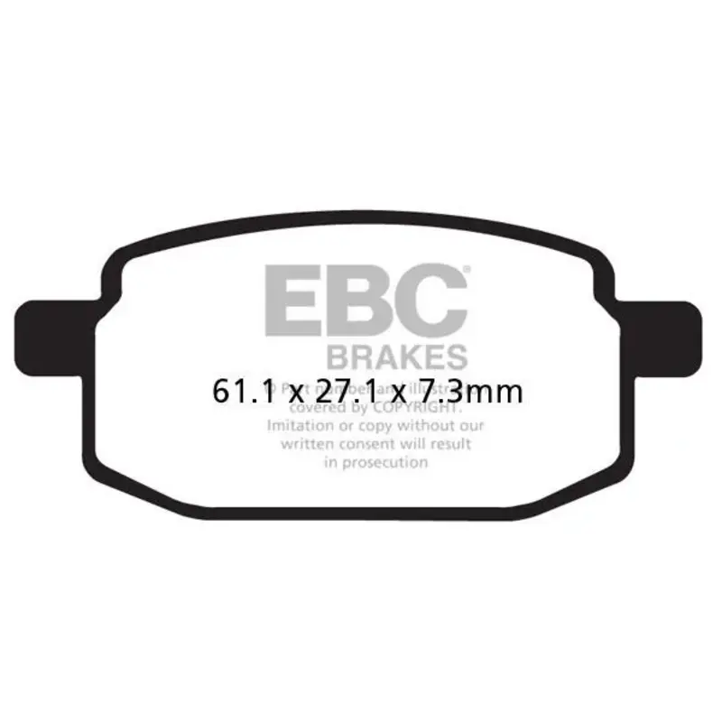 BRAKE PAD SFAC SERIES CARBON FIBER SCOOTER