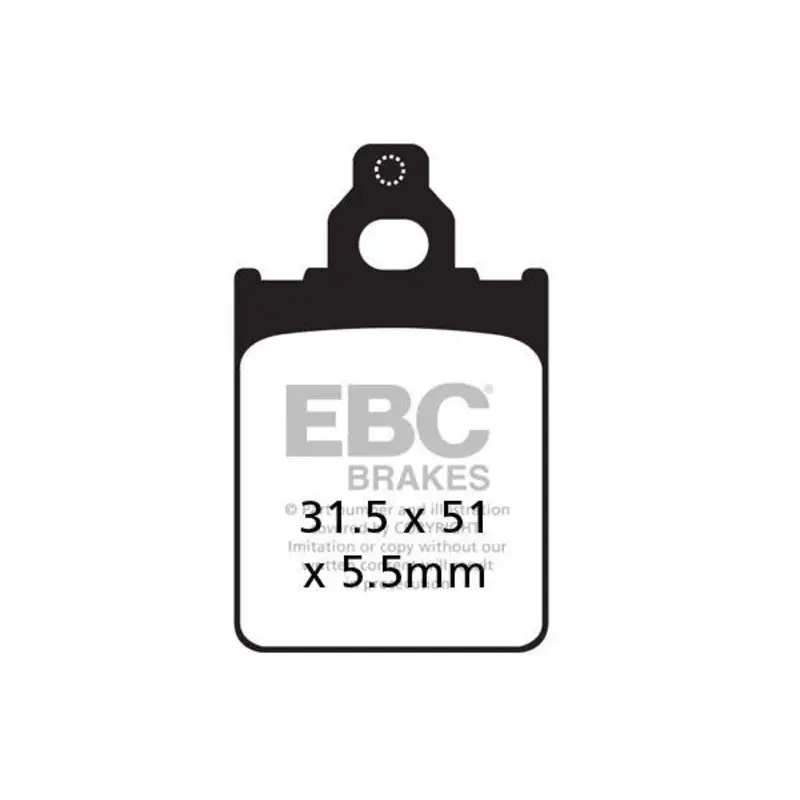 BRAKE PAD SFAC SERIES CARBON FIBER SCOOTER