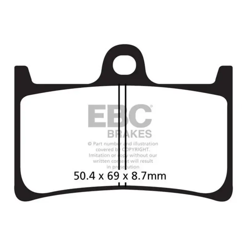 BRAKE PAD SFAC SERIES CARBON FIBER SCOOTER