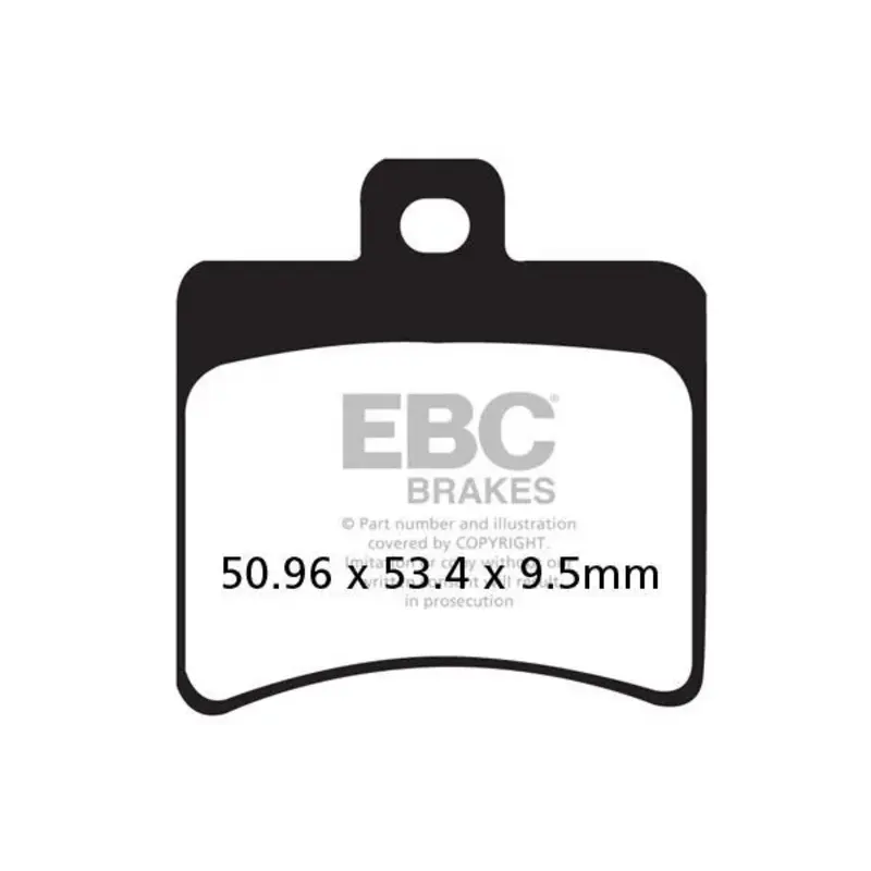 BRAKE PAD SFAC SERIES CARBON FIBER SCOOTER