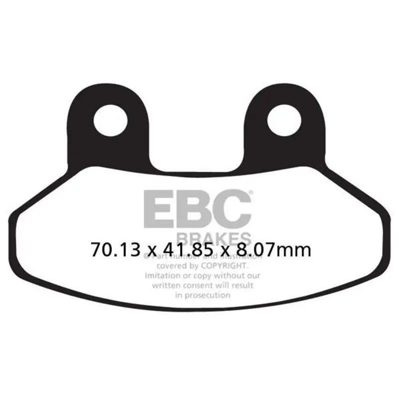 BRAKE PAD SFAC SERIES CARBON FIBER SCOOTER