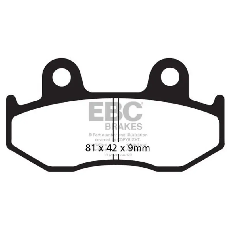 BRAKE PAD SFAC SERIES CARBON FIBER SCOOTER