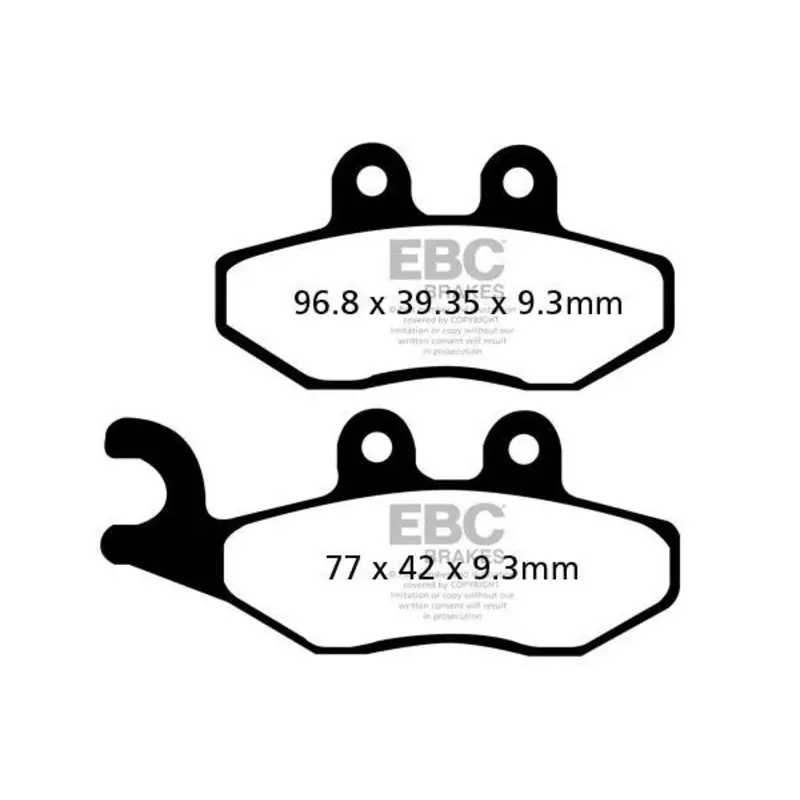 BRAKE PAD SFAC SERIES CARBON FIBER SCOOTER