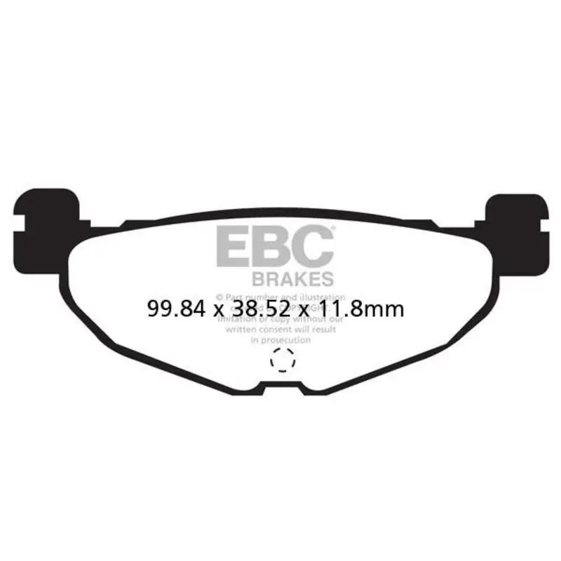 BRAKE PAD SFAC SERIES CARBON FIBER SCOOTER