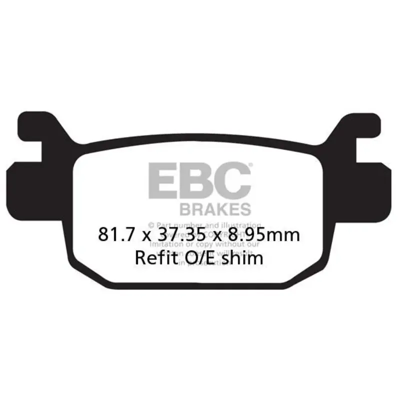 BRAKE PAD SFAC-SERIES CARBON SCOOTER