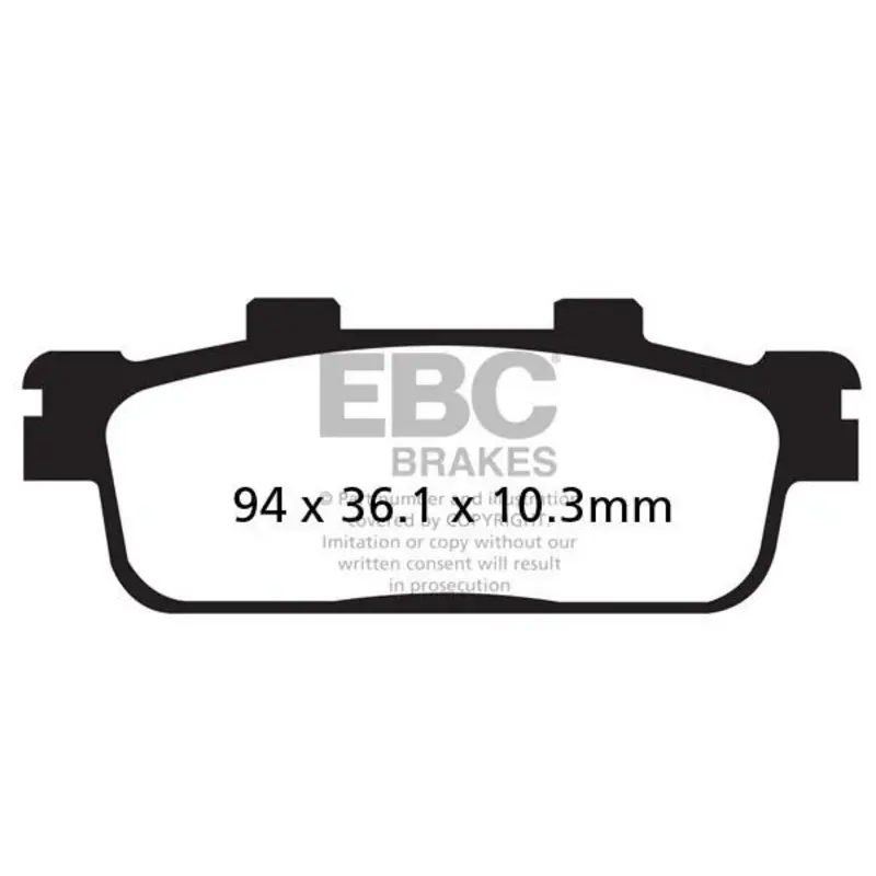 BRAKE PAD FA-TT SERIES CARBON OFFROAD