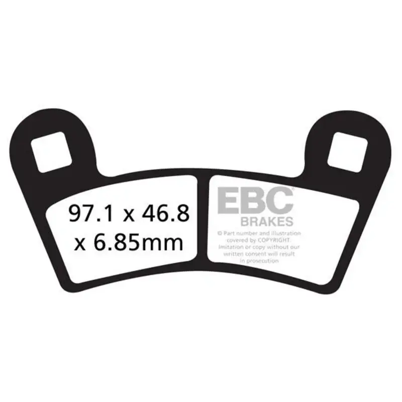 BRAKE PAD FA-TT SERIES CARBON OFFROAD