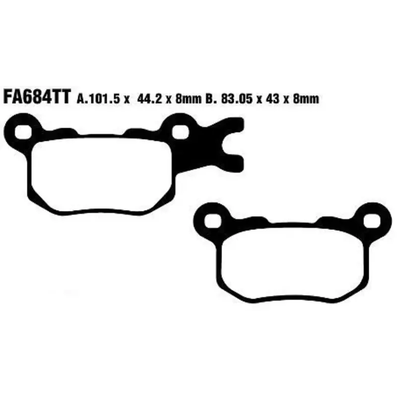 BRAKE PAD FA-TT SERIES CARBON OFFROAD
