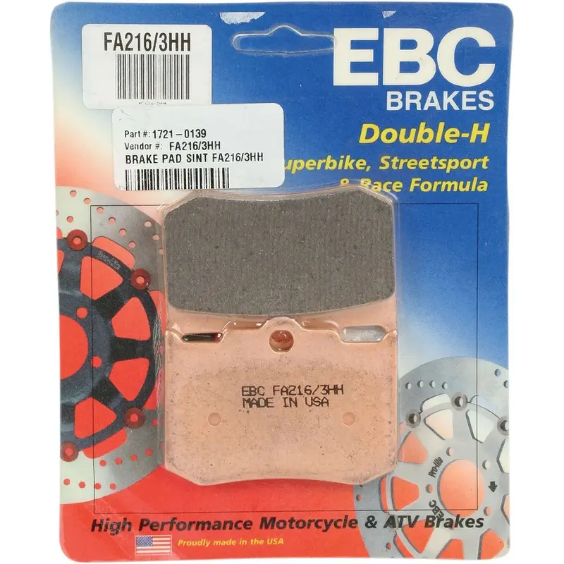 BRAKE PAD FA-HH SERIES SINTERED METAL