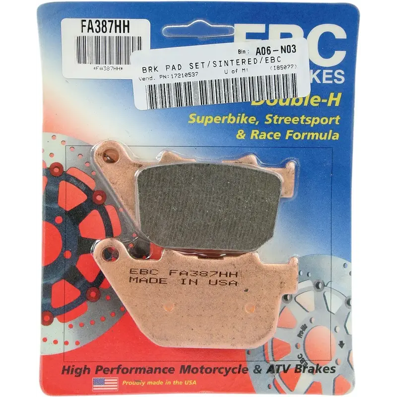 BRAKE PAD FA-HH SERIES SINTERED METAL
