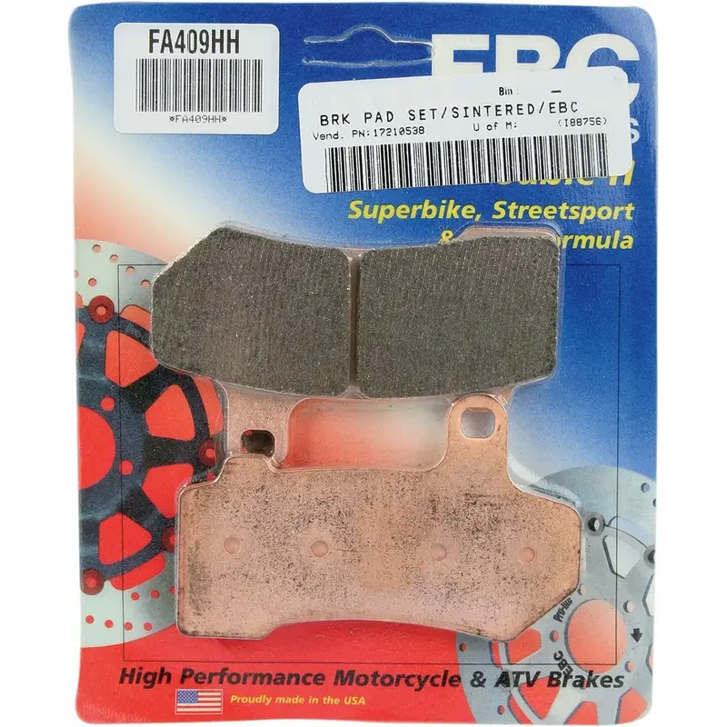 BRAKE PAD FA-HH SERIES SINTERED METAL
