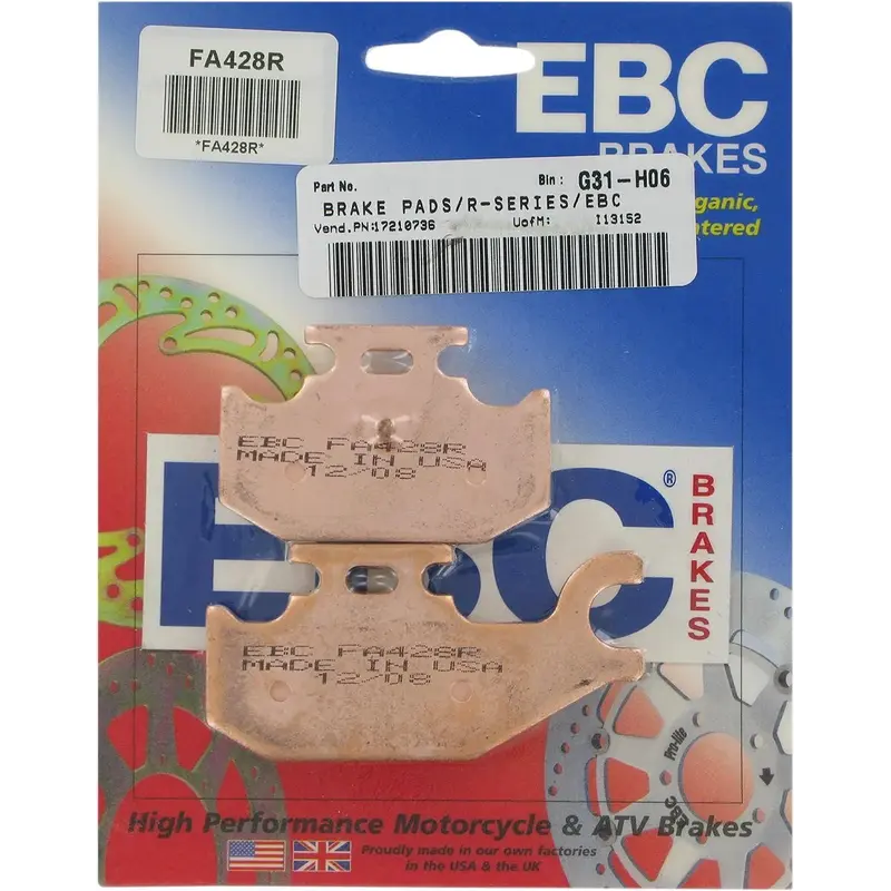 BRAKE PAD FA-R SERIES SINTERED METAL