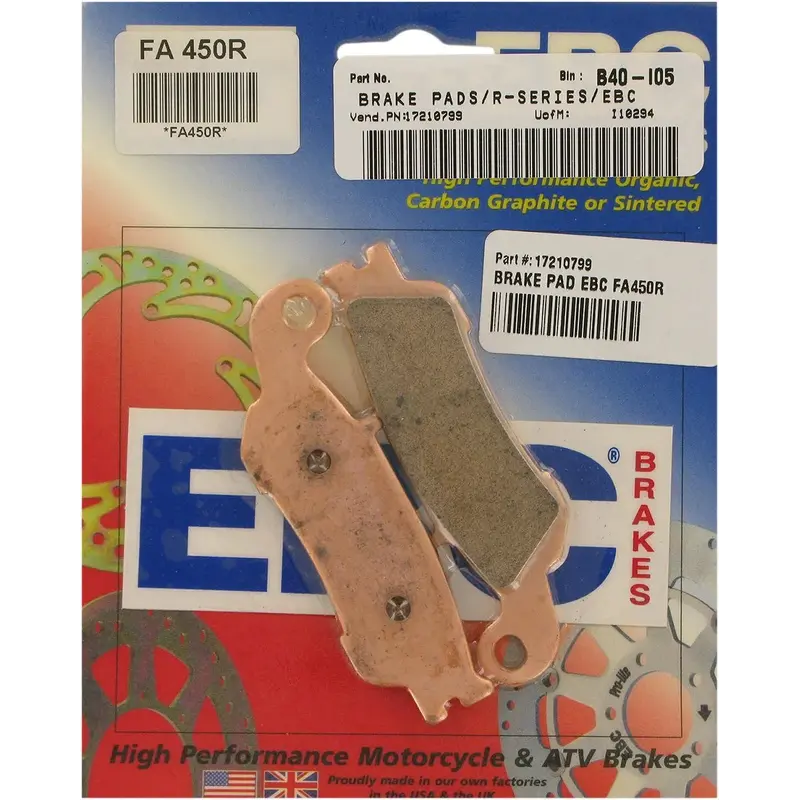 BRAKE PAD FA-R SERIES SINTERED METAL