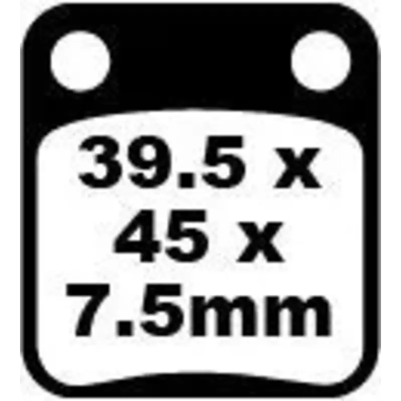 BRAKE PAD FA-HH SERIES SINTERED