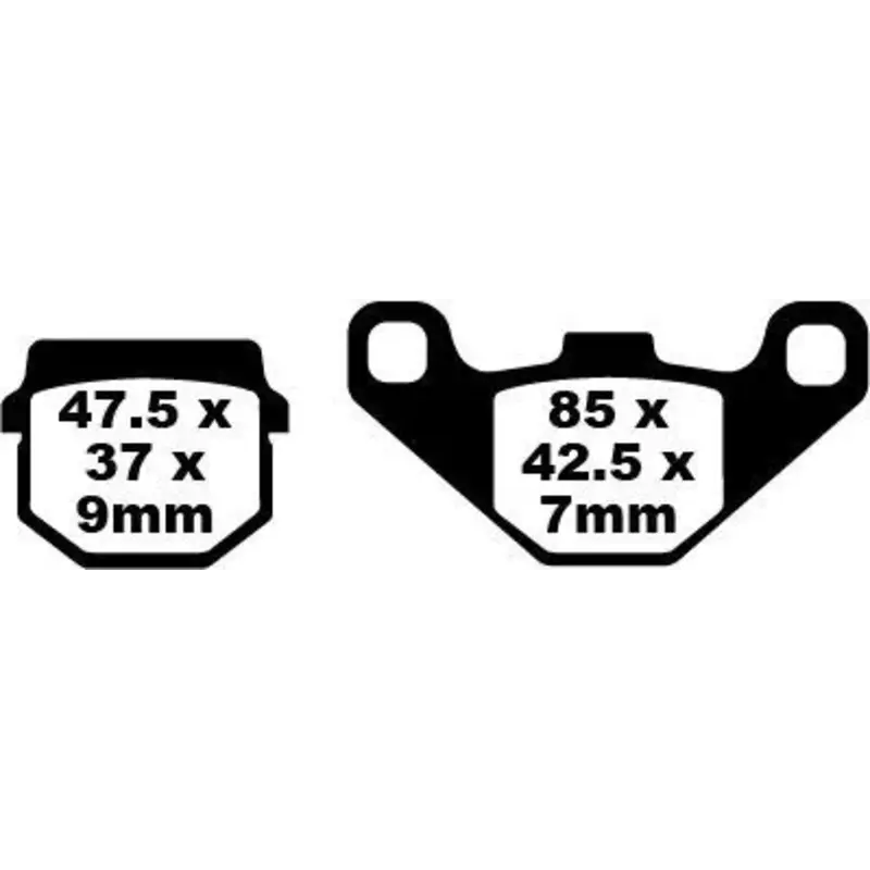 BRAKE PAD FA-HH SERIES SINTERED