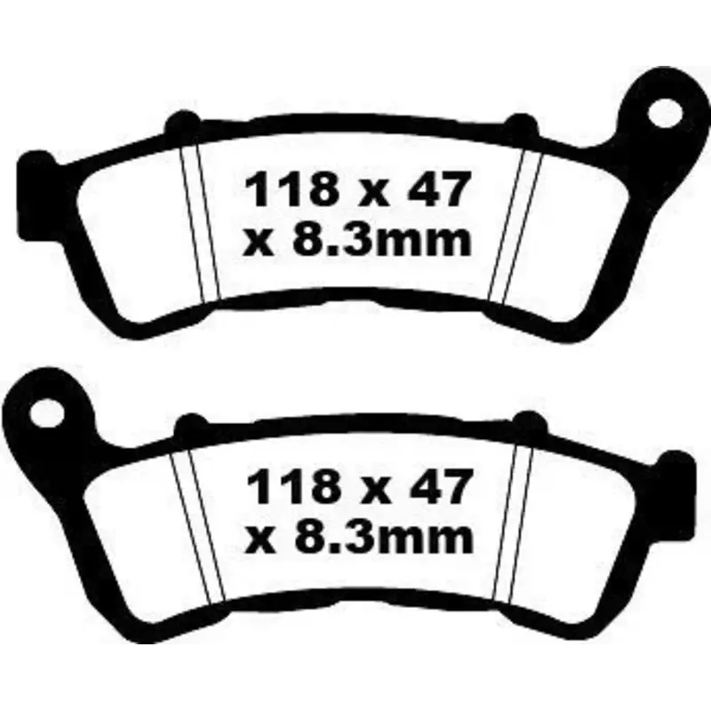 BRAKE PAD SFA-HH SERIES SINTERED METAL SCOOTER
