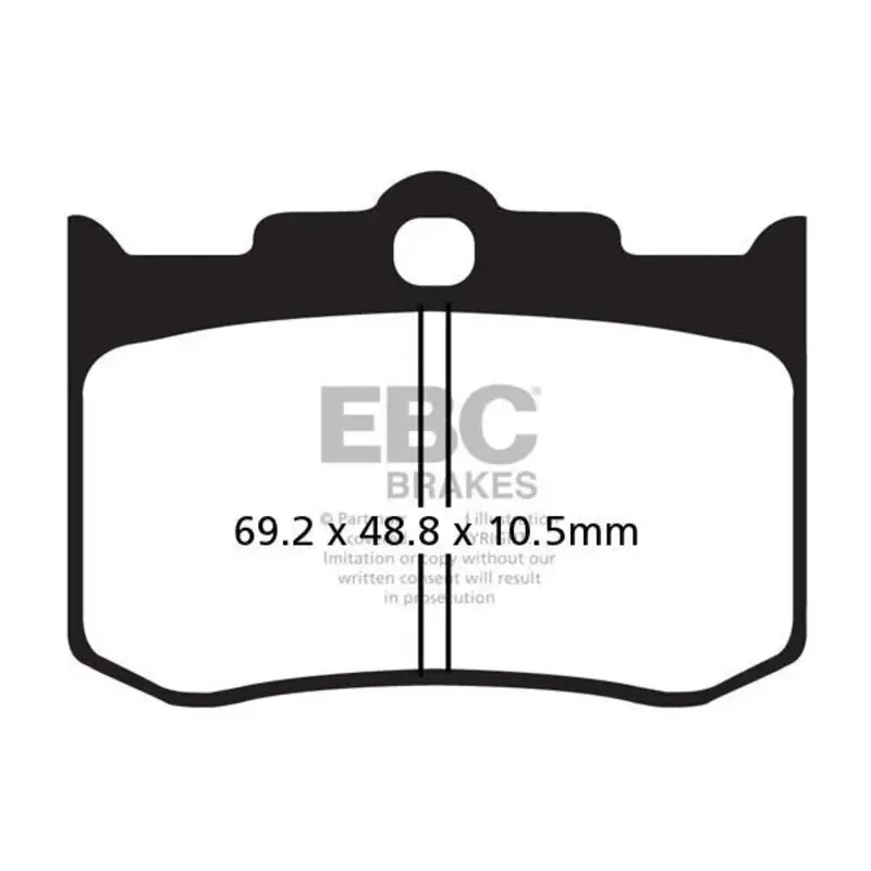BRAKE PAD FA-HH SERIES SINTERED METAL