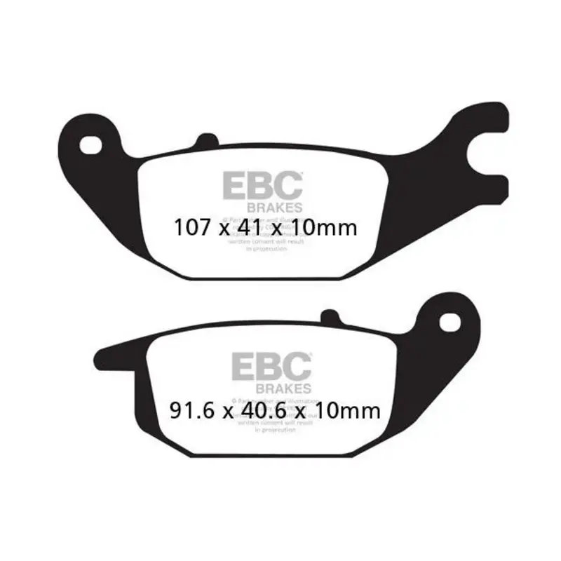 BRAKE PAD FA-HH SERIES SINTERED METAL