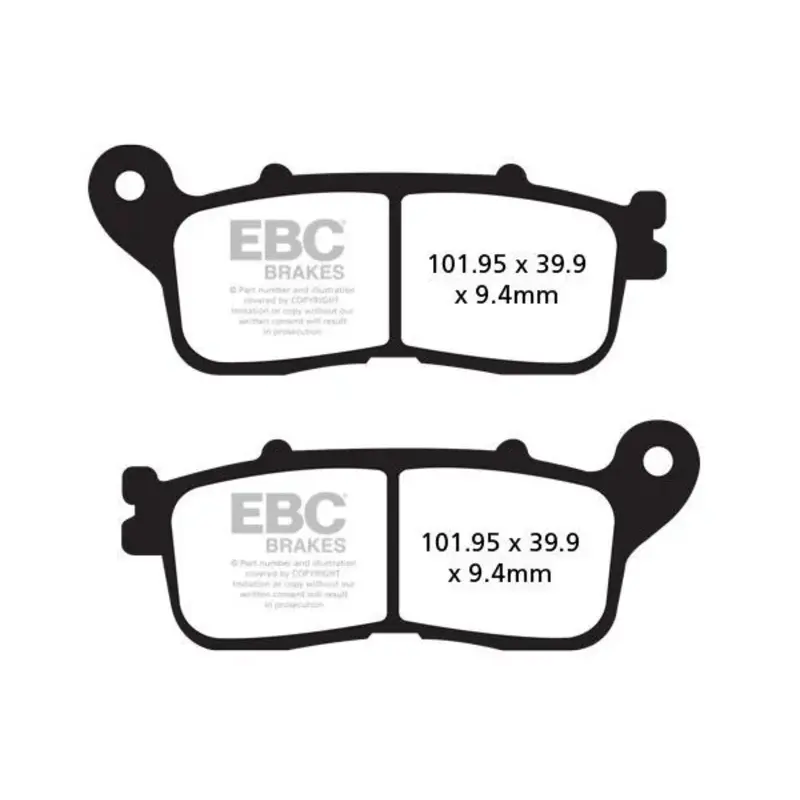 BRAKE PAD FA-HH SERIES SINTERED METAL