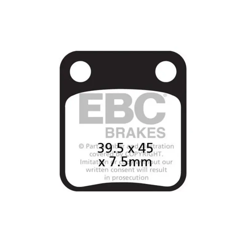 BRAKE PAD SFA-HH SERIES SINTERED METAL