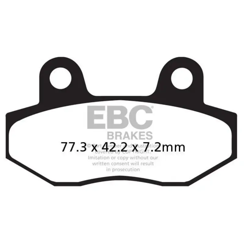 BRAKE PAD SFA-HH SERIES SINTERED METAL SCOOTER