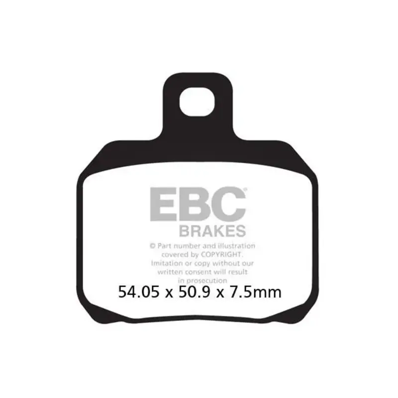 BRAKE PAD SFA-HH SERIES SINTERED METAL SCOOTER