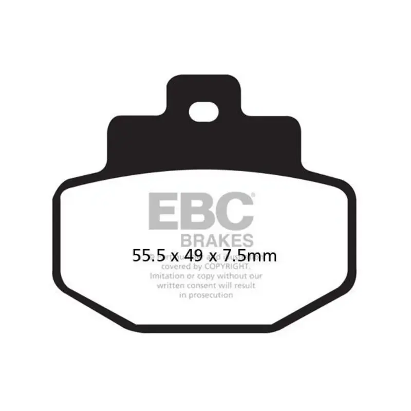 BRAKE PAD SFA-HH SERIES SINTERED METAL SCOOTER