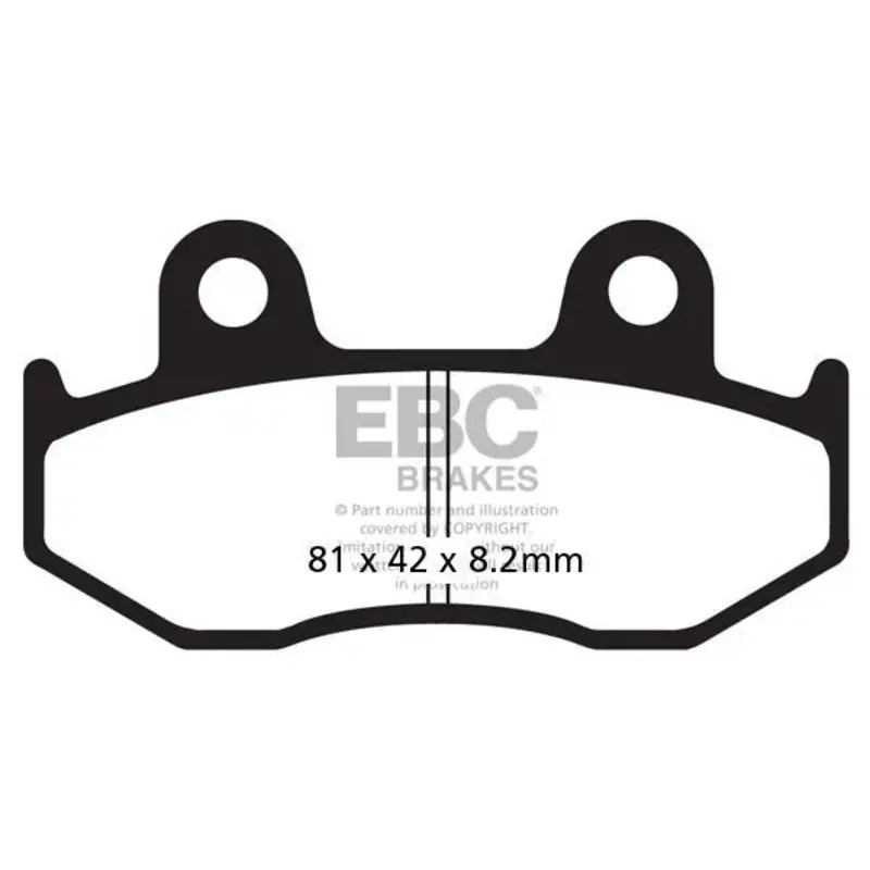 BRAKE PAD SFA-HH SERIES SINTERED METAL SCOOTER