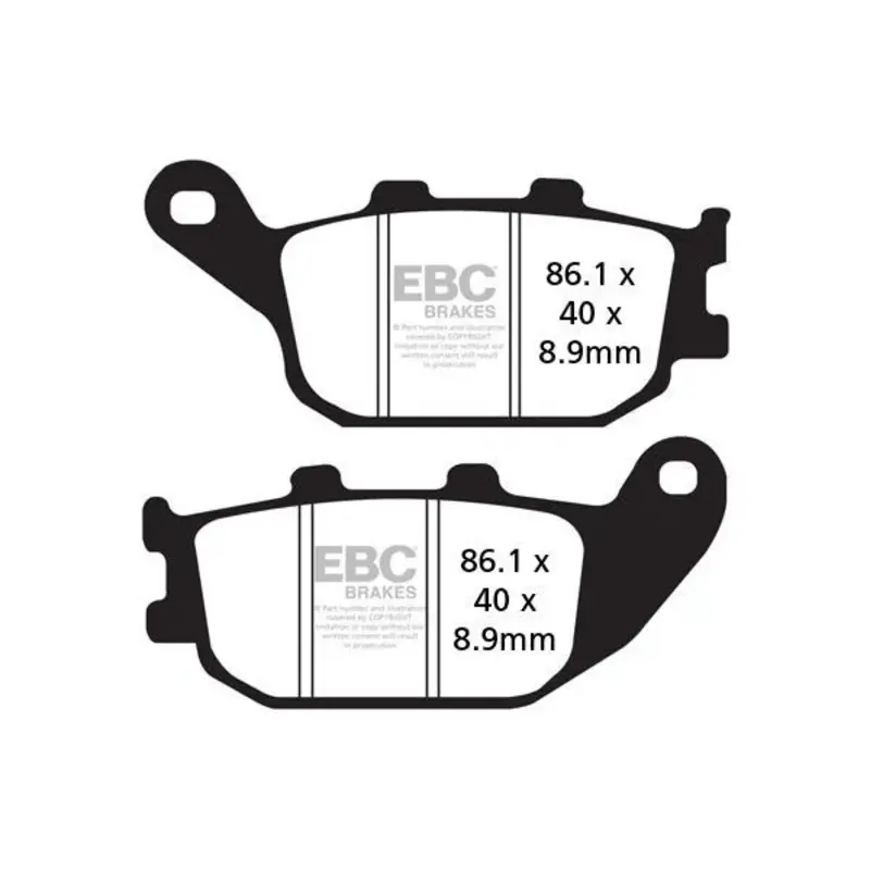 BRAKE PAD SFA-HH SERIES SINTERED METAL SCOOTER