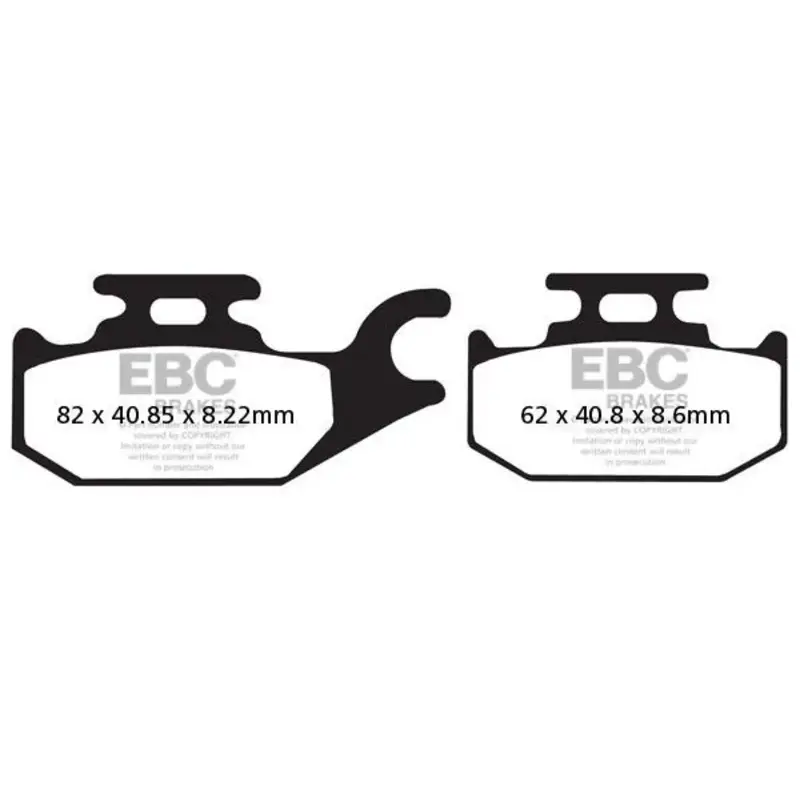 BRAKE PAD SFA-HH SERIES SINTERED METAL SCOOTER