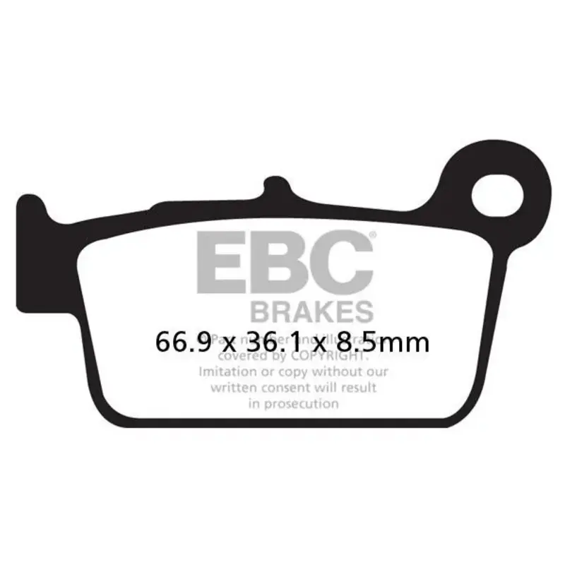 BRAKE PAD FA-R SERIES SINTERED METAL