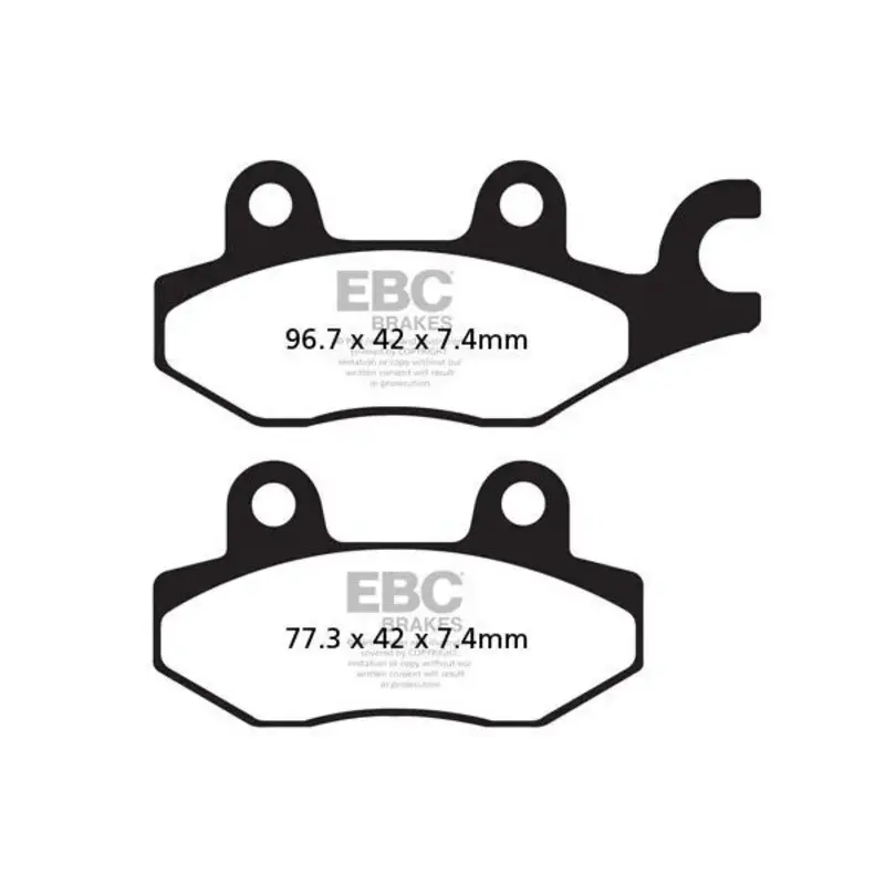 BRAKE PAD FA-HH SERIES SINTERED METAL