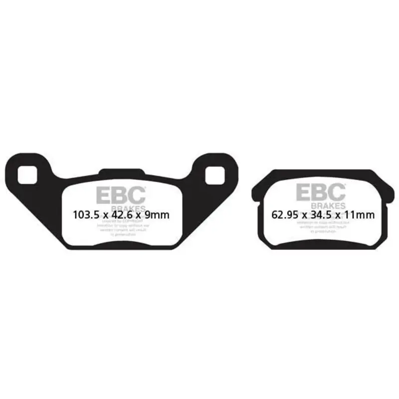 BRAKE PAD FA-R SERIES SINTERED METAL