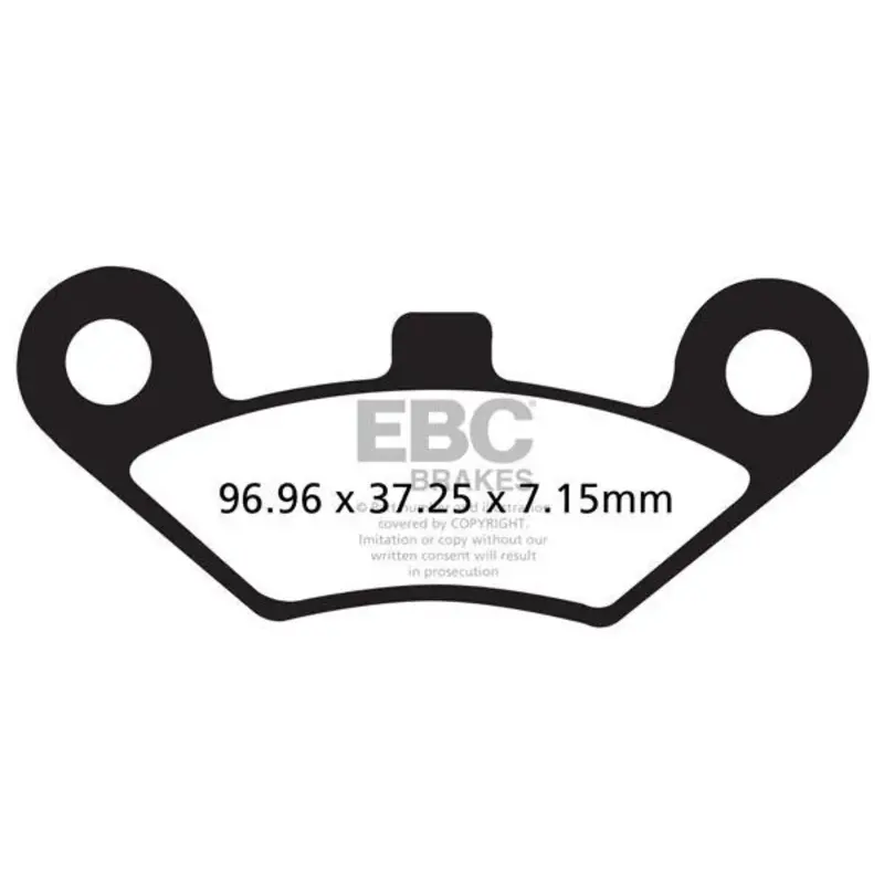 BRAKE PAD FA-R SERIES SINTERED METAL