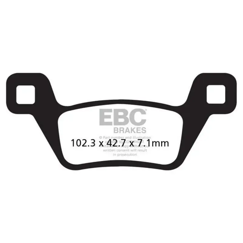 BRAKE PAD FA-R SERIES SINTERED METAL