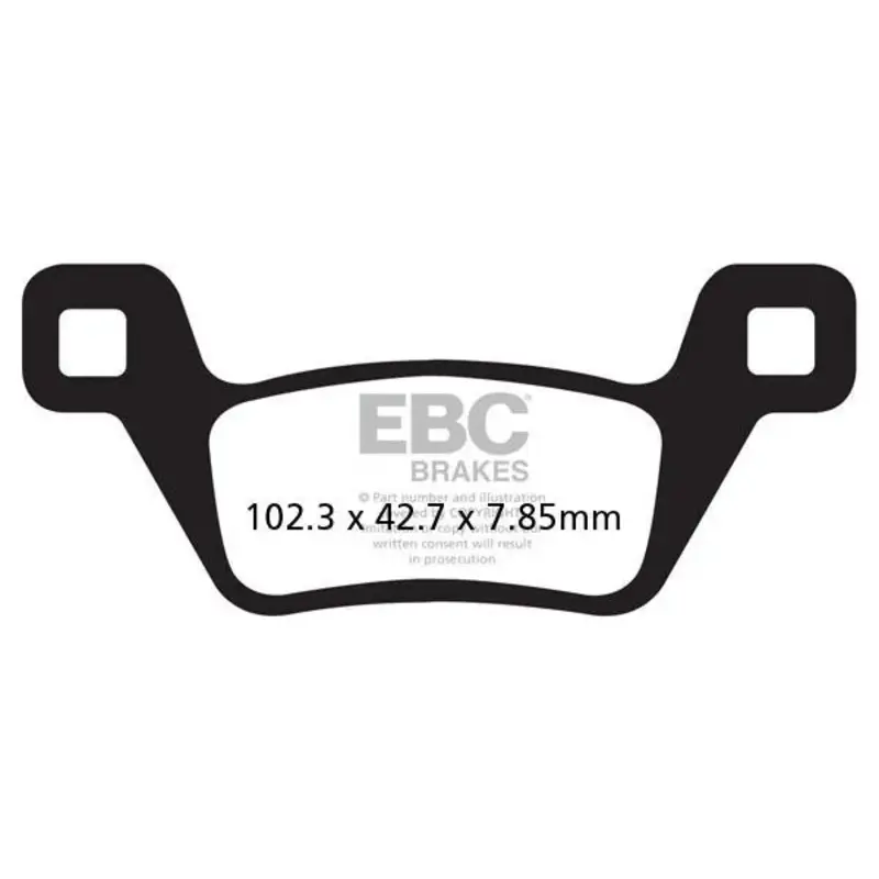 BRAKE PAD FA-R SERIES SINTERED METAL