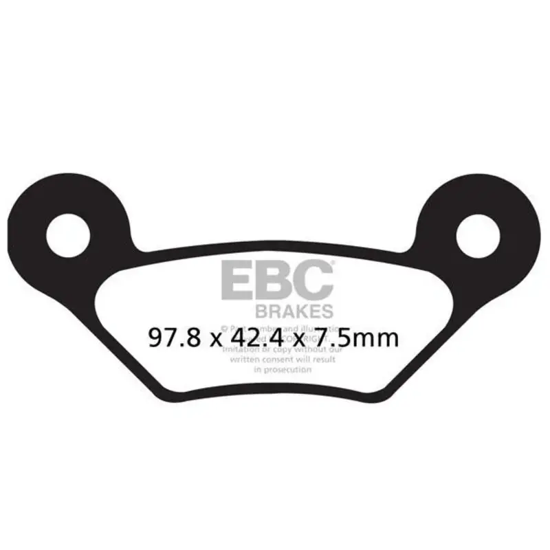 BRAKE PAD FA-R SERIES SINTERED METAL