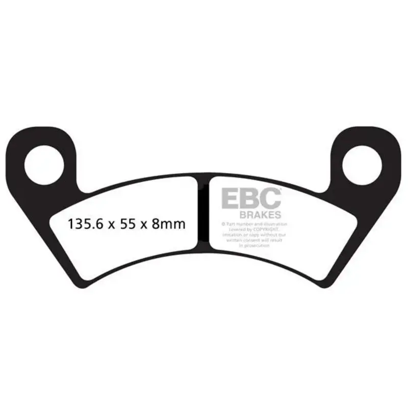 BRAKE PAD FA-R SERIES SINTERED METAL