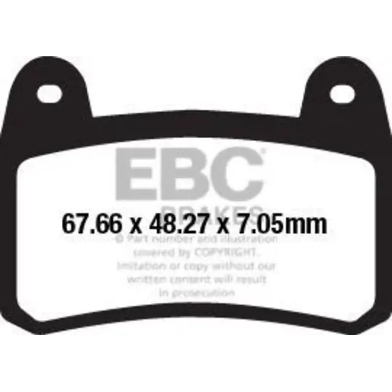 BRAKE PAD FA-HH SERIES SINTERED METAL