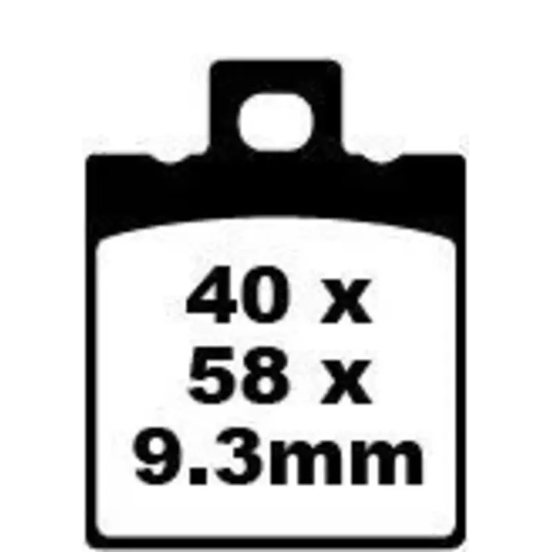 BRAKE PAD FA SERIES ORGANIC