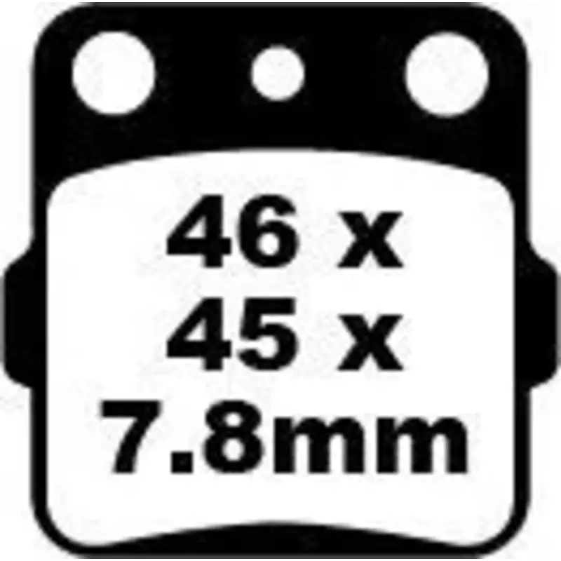 BRAKE PAD FA-TT SERIES CARBON FIBER OFFROAD